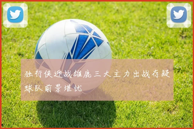独行侠迎战雄鹿三大主力出战存疑球队前景堪忧
